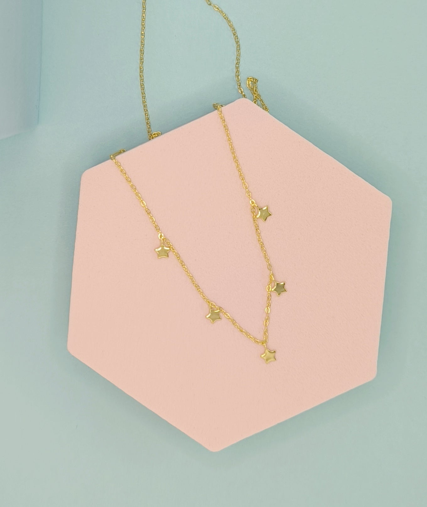 Celeste Star Chain Necklace – 925 Sterling Silver