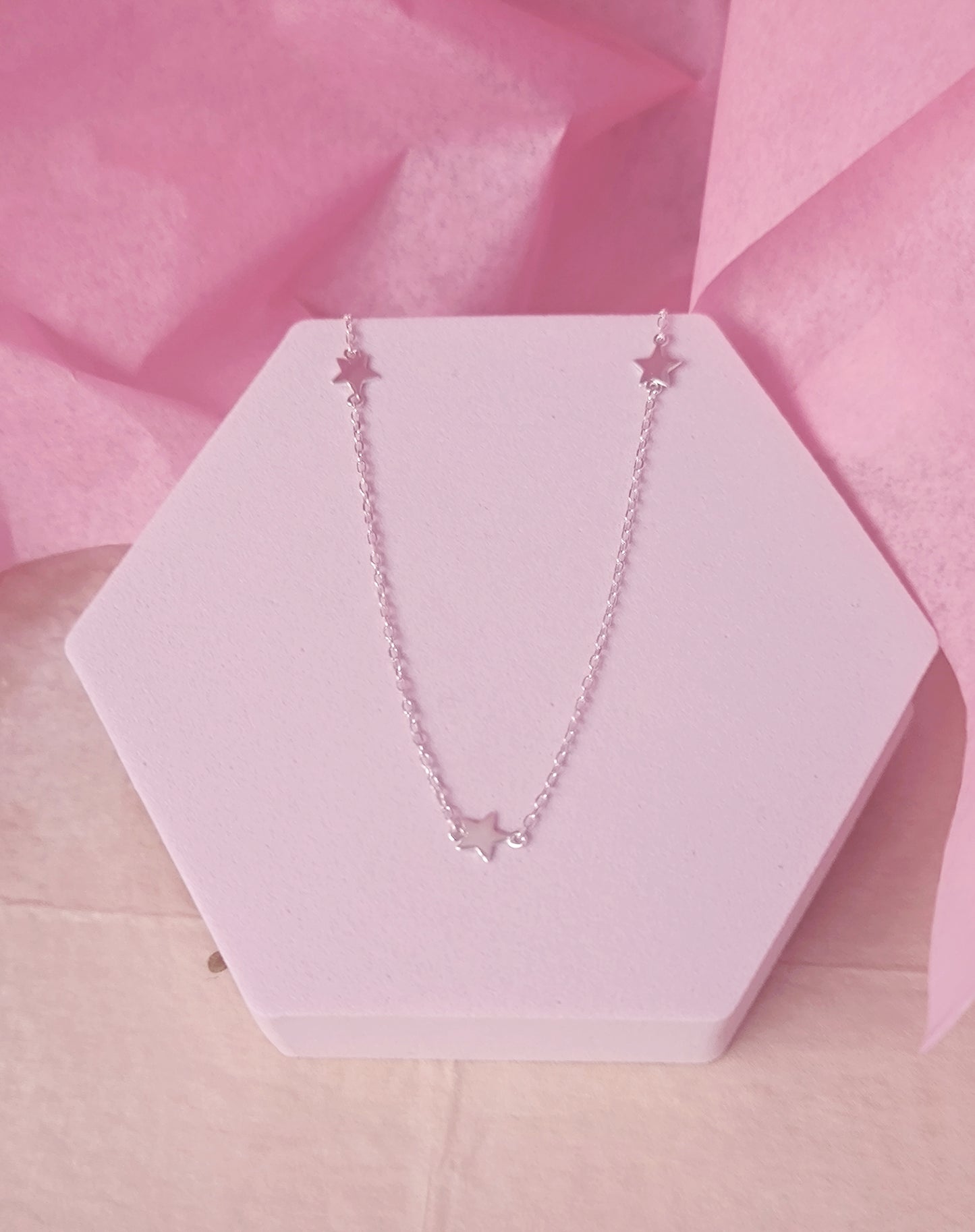 Sterling Silver Star Necklace – Minimal Celestial Jewellery